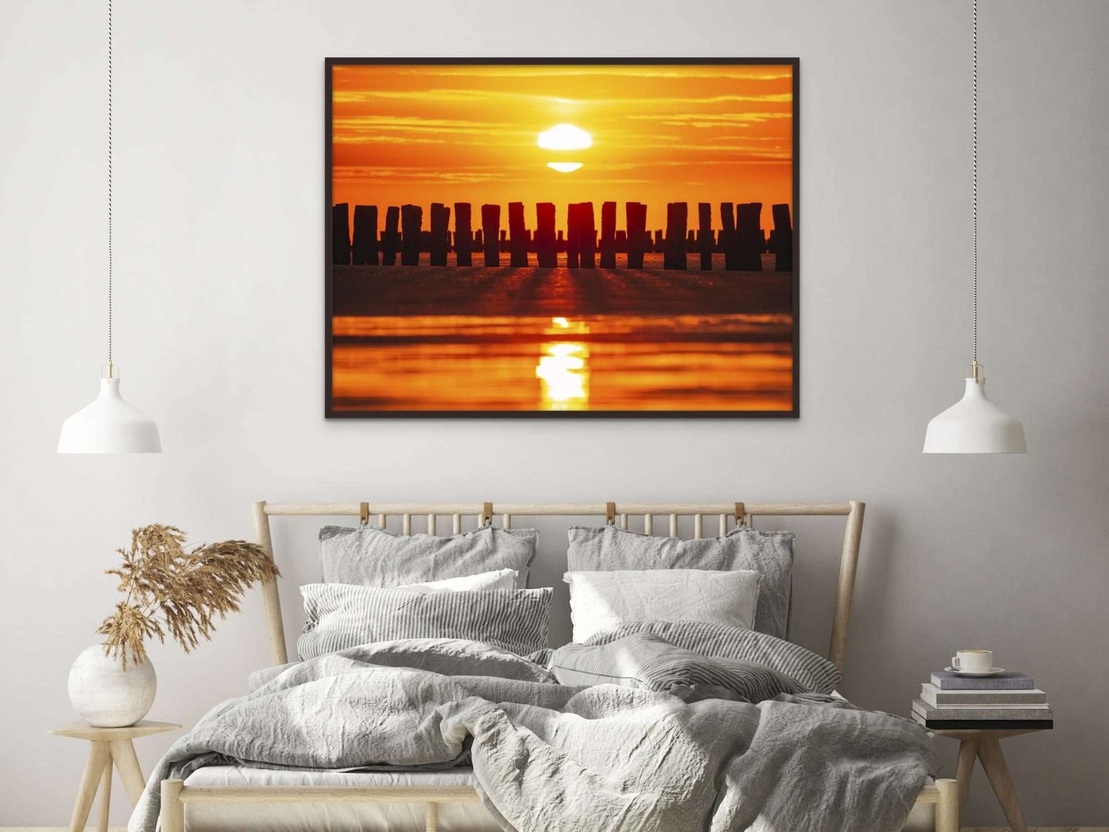 Zonsondergang, Zoutelande, Horizontaal - Afbeelding 2
